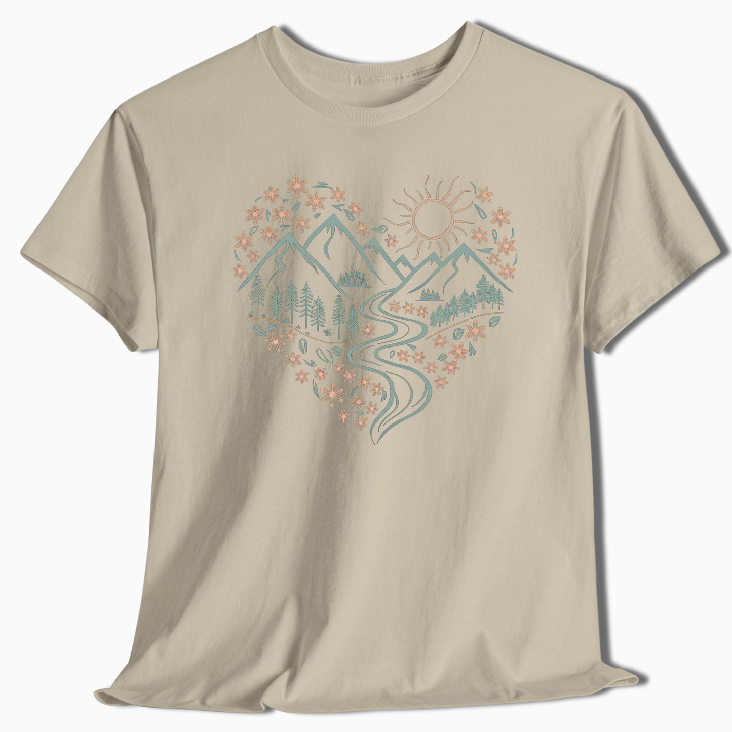 Heart Mountain Adventure T-Shirt - t28a25