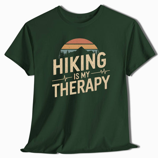 Hiking Is My Therapy T-Shirt - t52a25