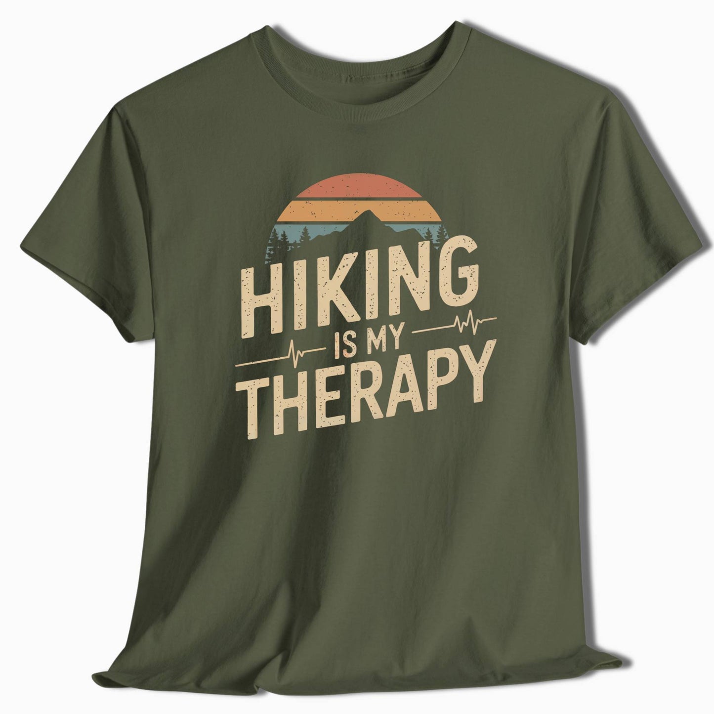Hiking Is My Therapy T-Shirt - t52a25