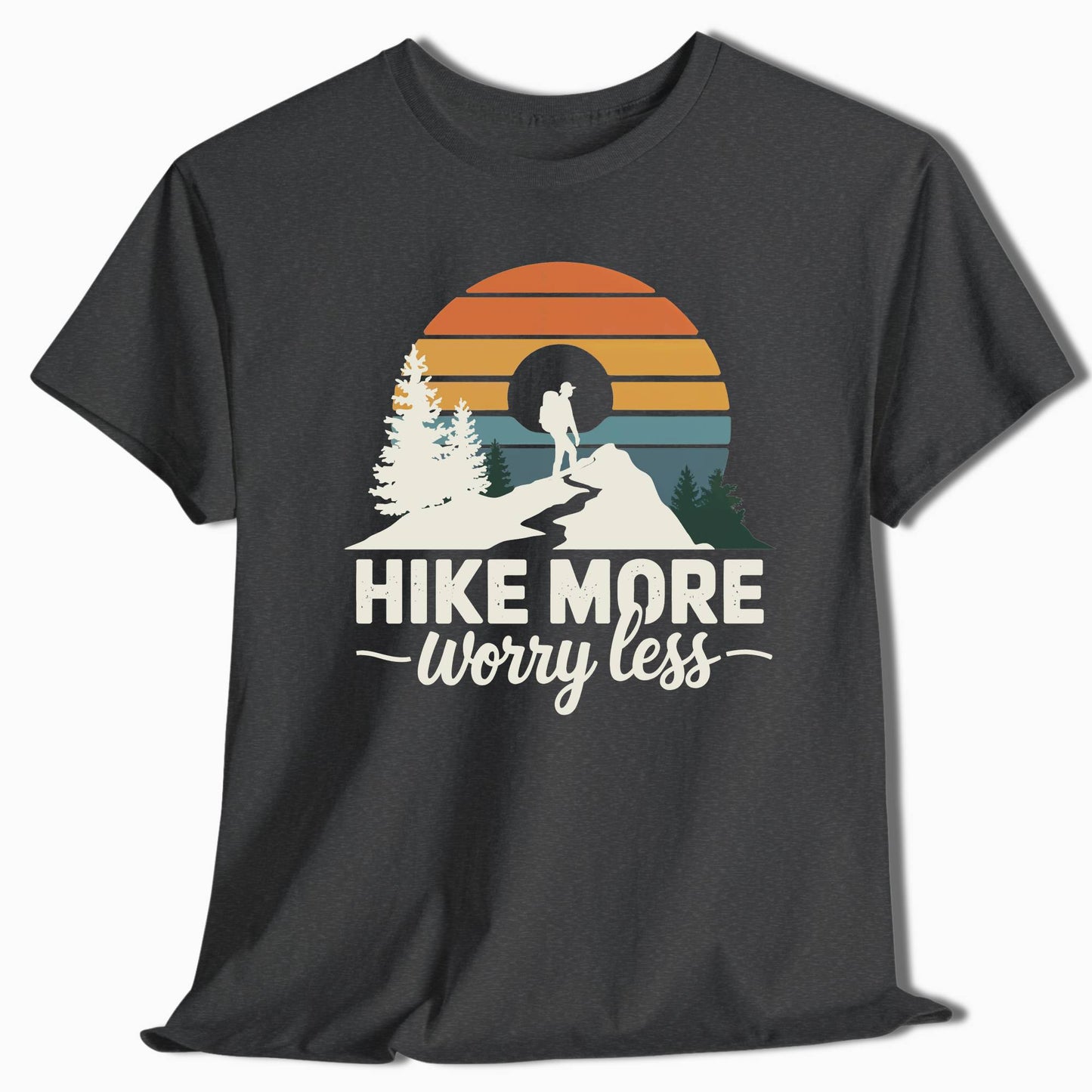 Hike More Worry Less T-Shirt - t57a25
