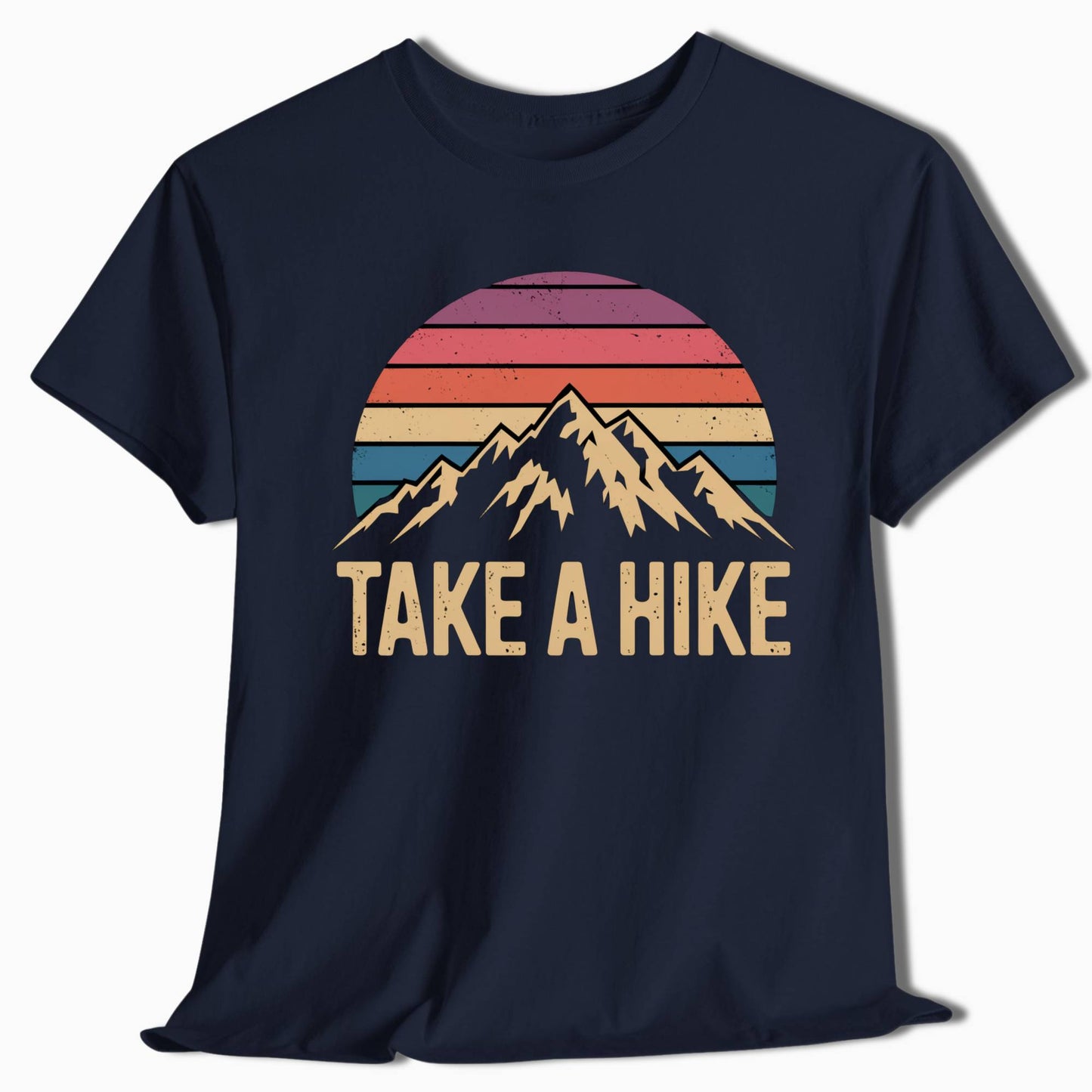 Take a Hike Retro Mountain T-Shirt - t62a25