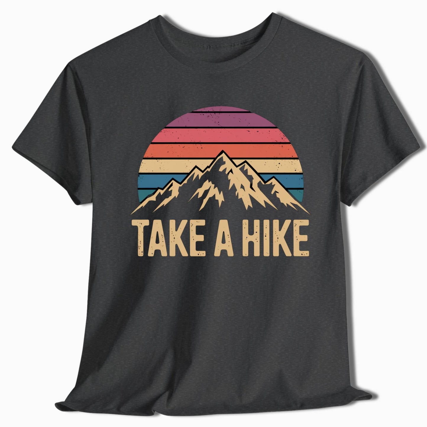 Take a Hike Retro Mountain T-Shirt - t62a25