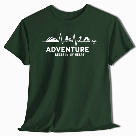 Adventure Beats in My Heart T-Shirt - t65a25