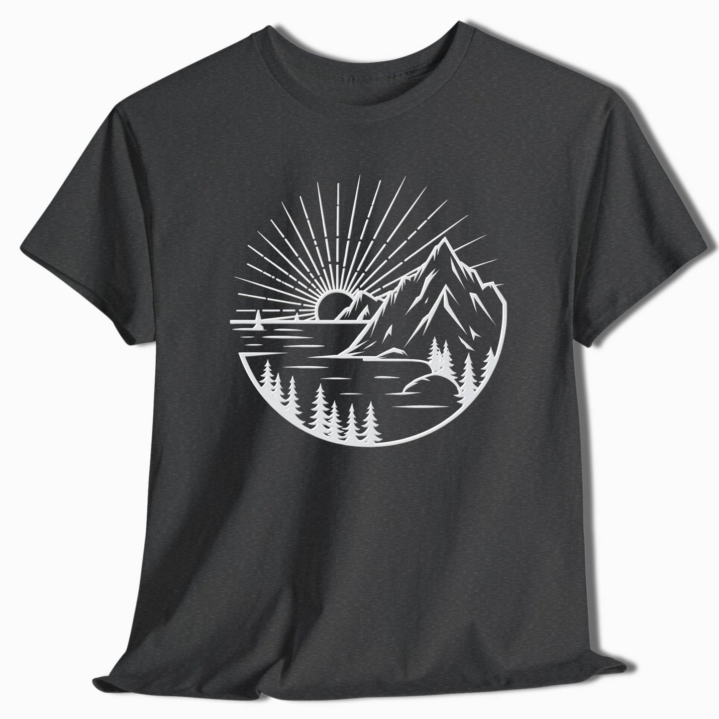 Mountain Sunset Adventure T-Shirt - t66a25
