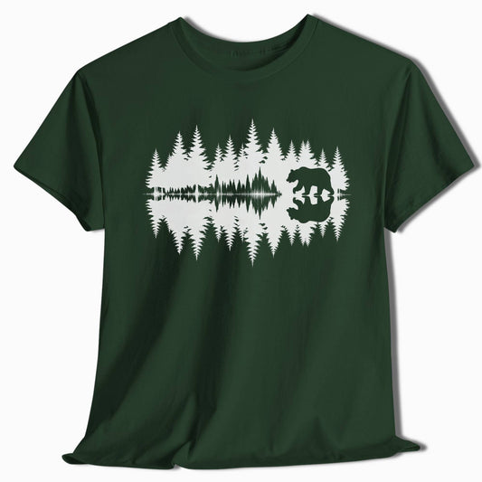 Bear Forest Soundwave T-Shirt - t68a25