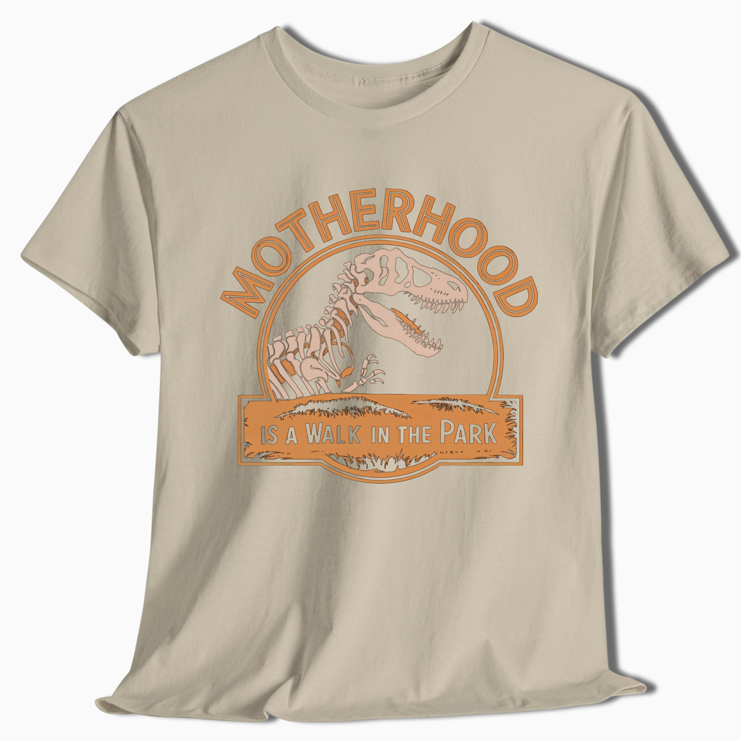 Hiking T-Shirt - Motherhood Is A Walk In The Park - t7a25