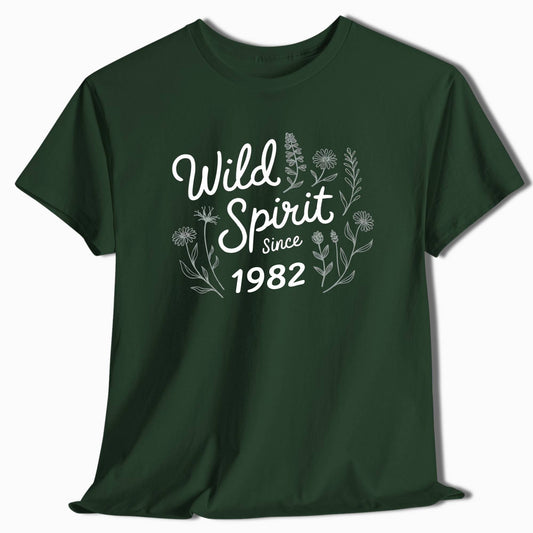 Hiking T-Shirt Wild Spirit Since Custom Year - t85a25
