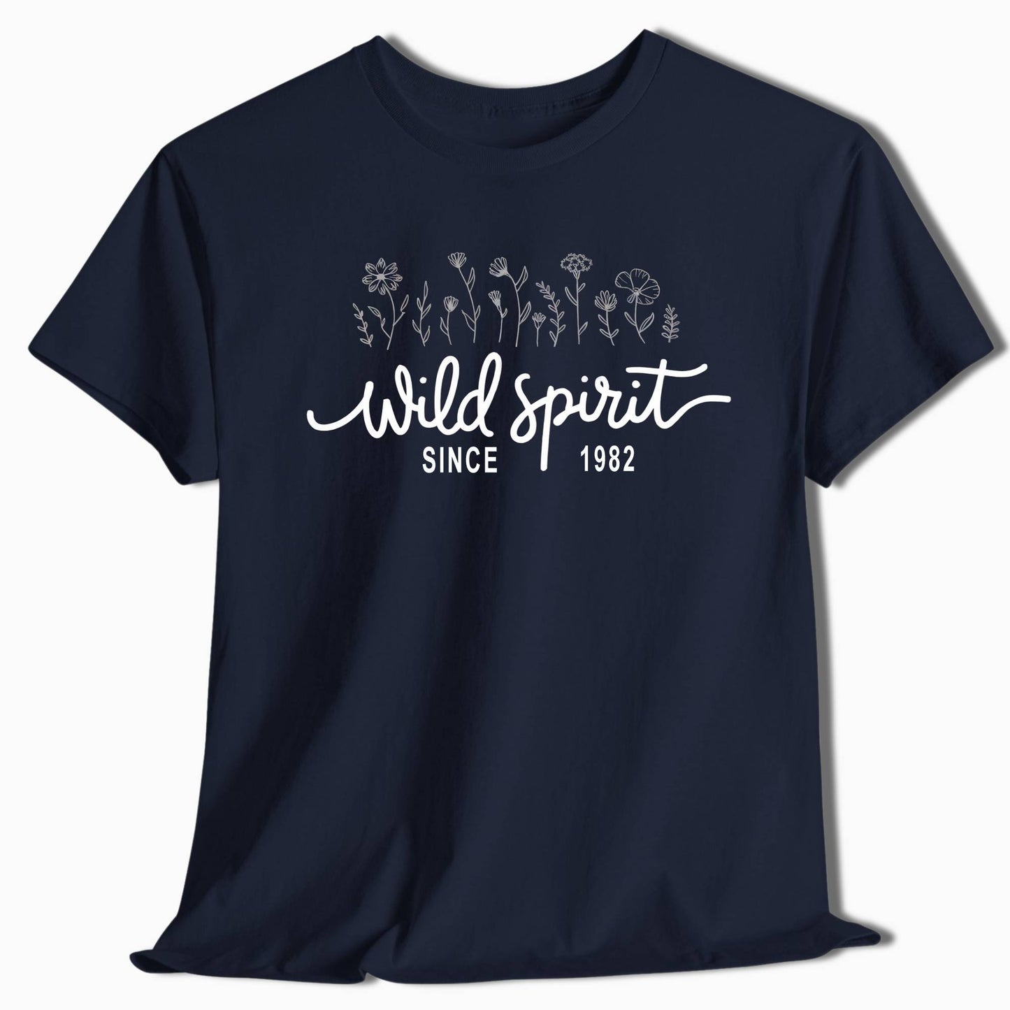 Personalized Hiking T-Shirt Wild Spirit Custom Birth Year - t86a25