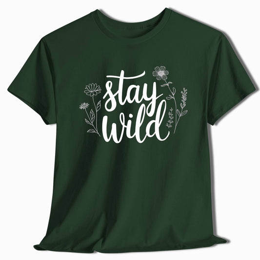 Botanical T-Shirt Stay Wild - t88a25