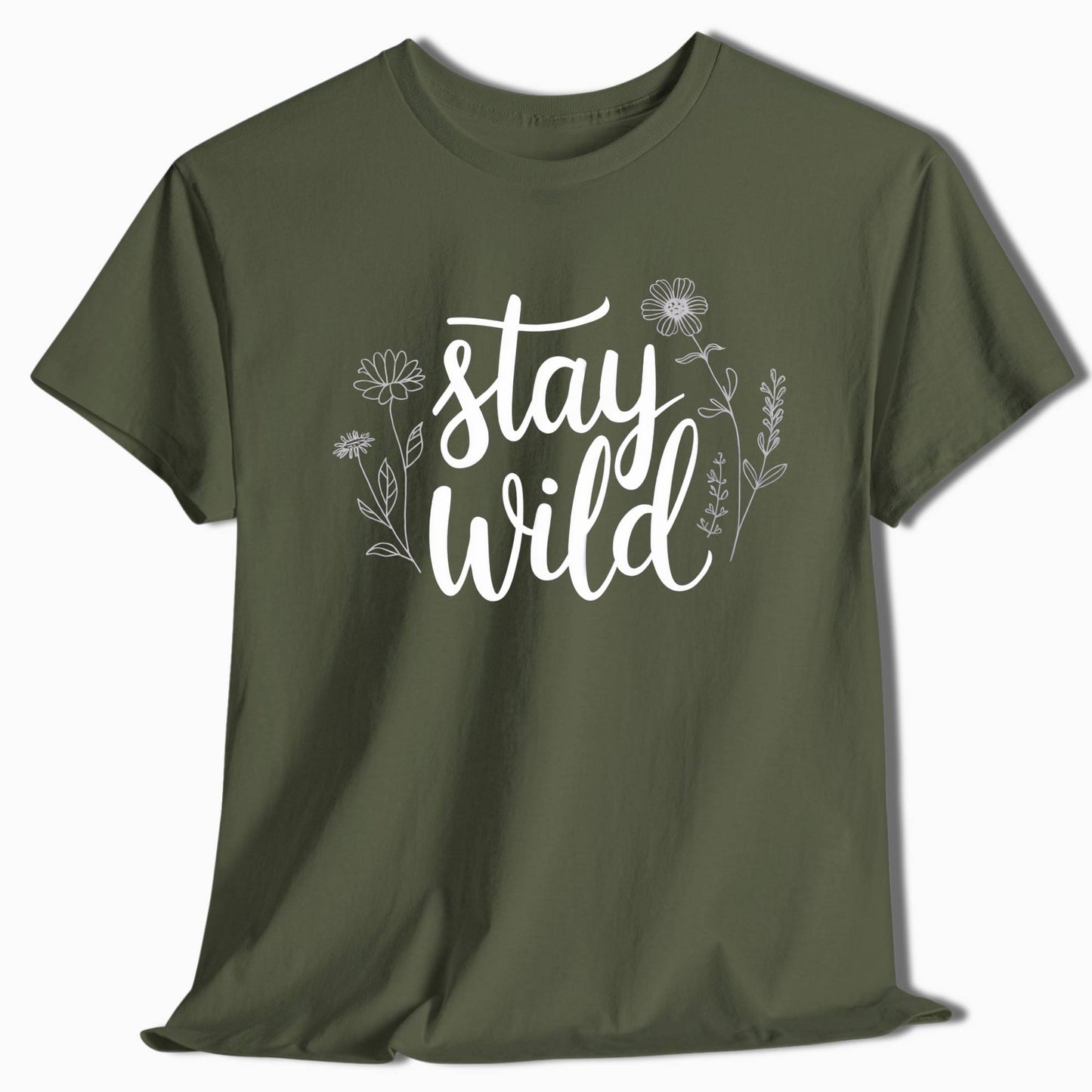 Botanical T-Shirt Stay Wild - t88a25