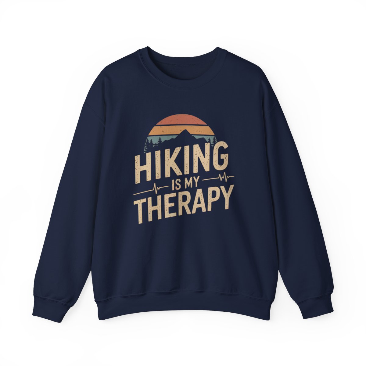 Hiking Is My Therapy Sweatshirt - t52a25