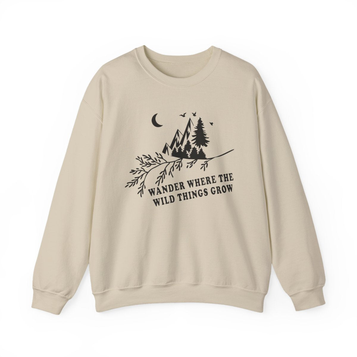 Wander Where the Wild Things Grow Hiking Sweatshirt - t83a25