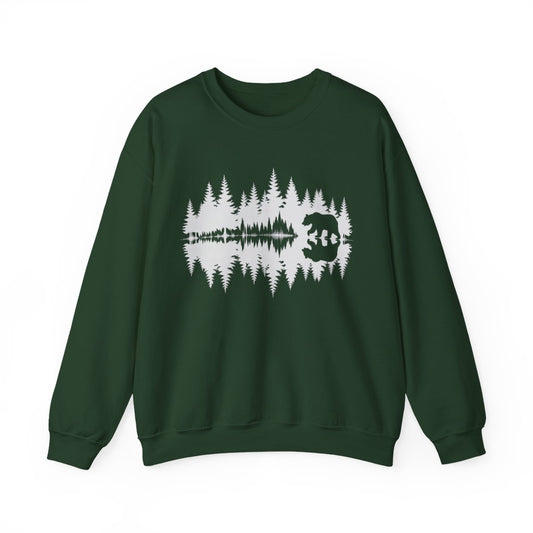 Bear Forest Soundwave Hiking Sweatshirt - t68a25