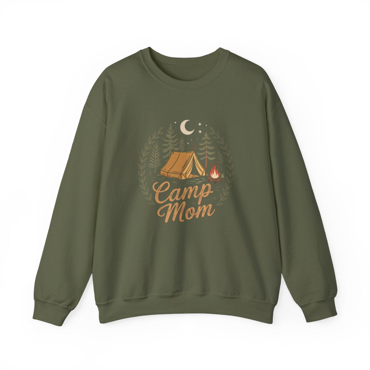 Camp Mom Outdoor Adventure Camping Sweatshirt - t153a25