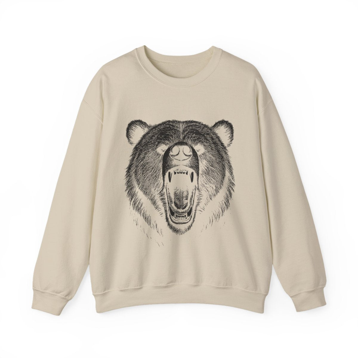 Roaring Bear Wilderness Sweatshirt - t441a25