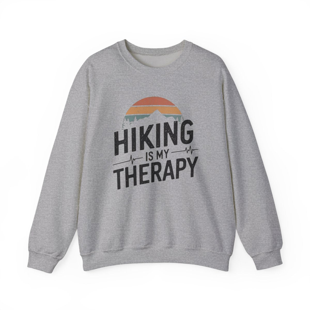 Hiking Is My Therapy Sweatshirt - t52a25