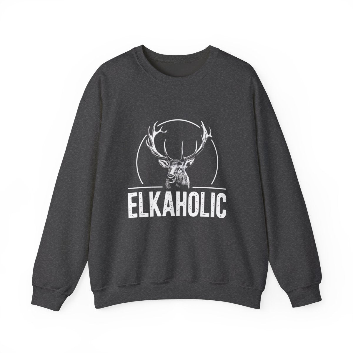ElkAholic Funny Elk Hunter Sweater - t17a25