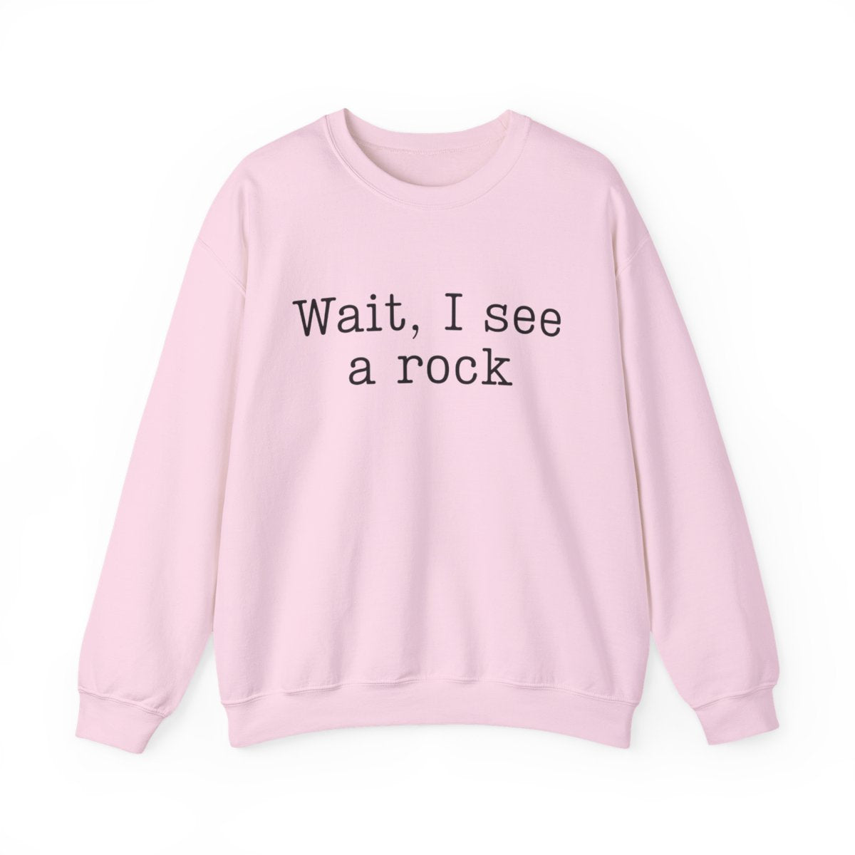 Wait I See a Rock Funny Hiking Sweatshirt - t420a25