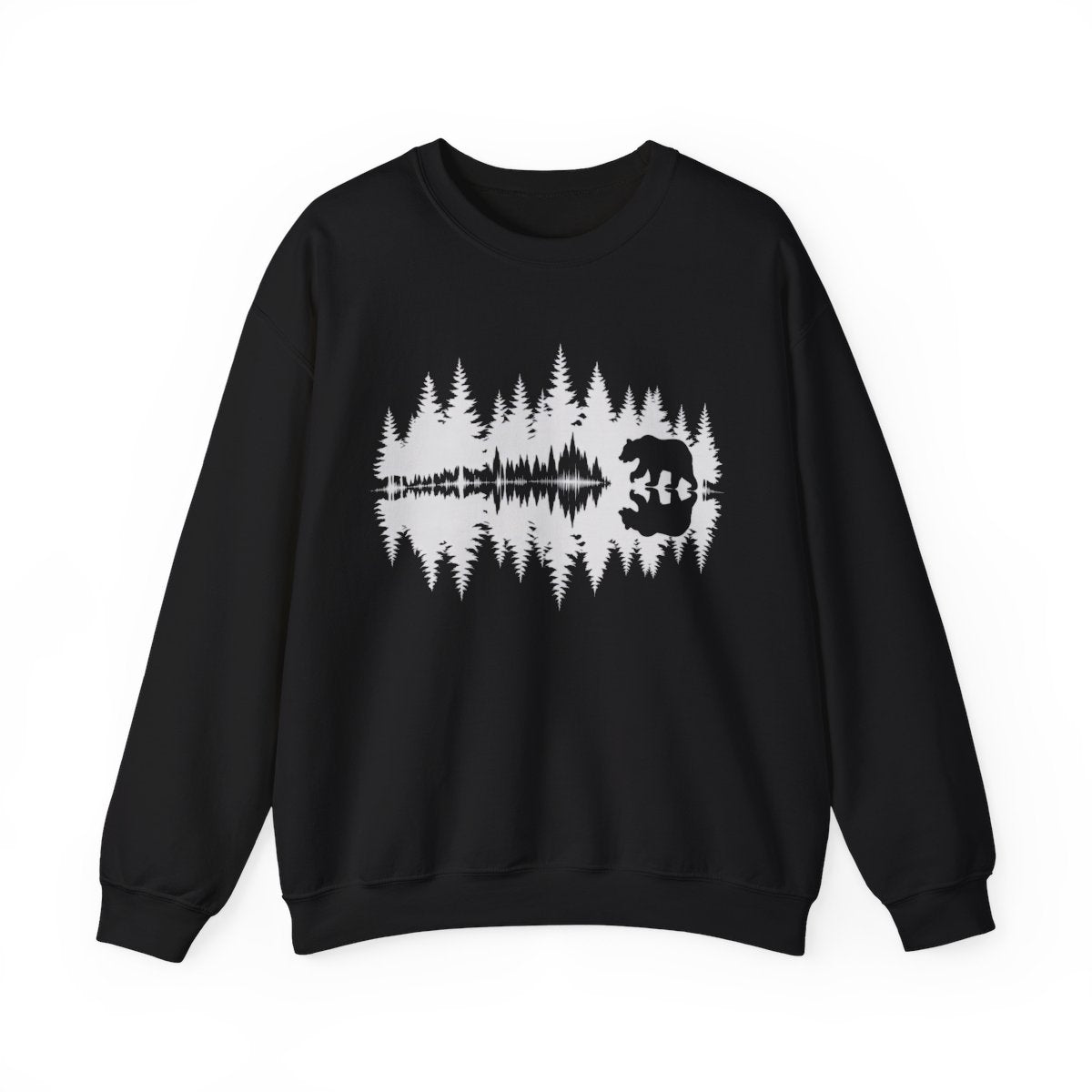 Bear Forest Soundwave Hiking Sweatshirt - t68a25