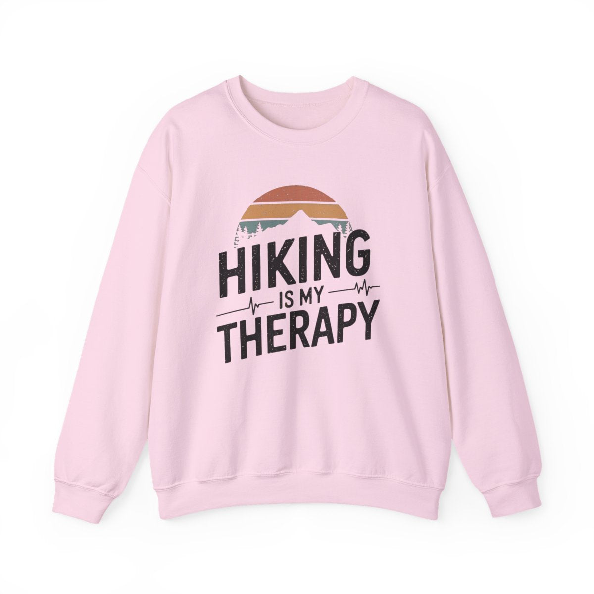 Hiking Is My Therapy Sweatshirt - t52a25