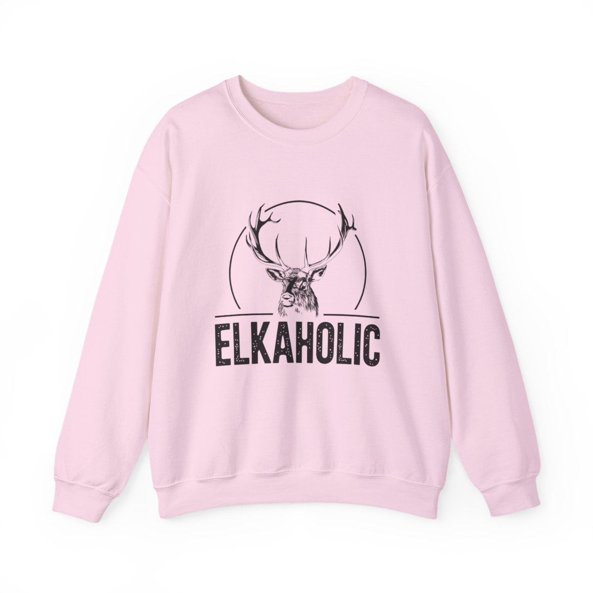 ElkAholic Funny Elk Hunter Sweater - t17a25