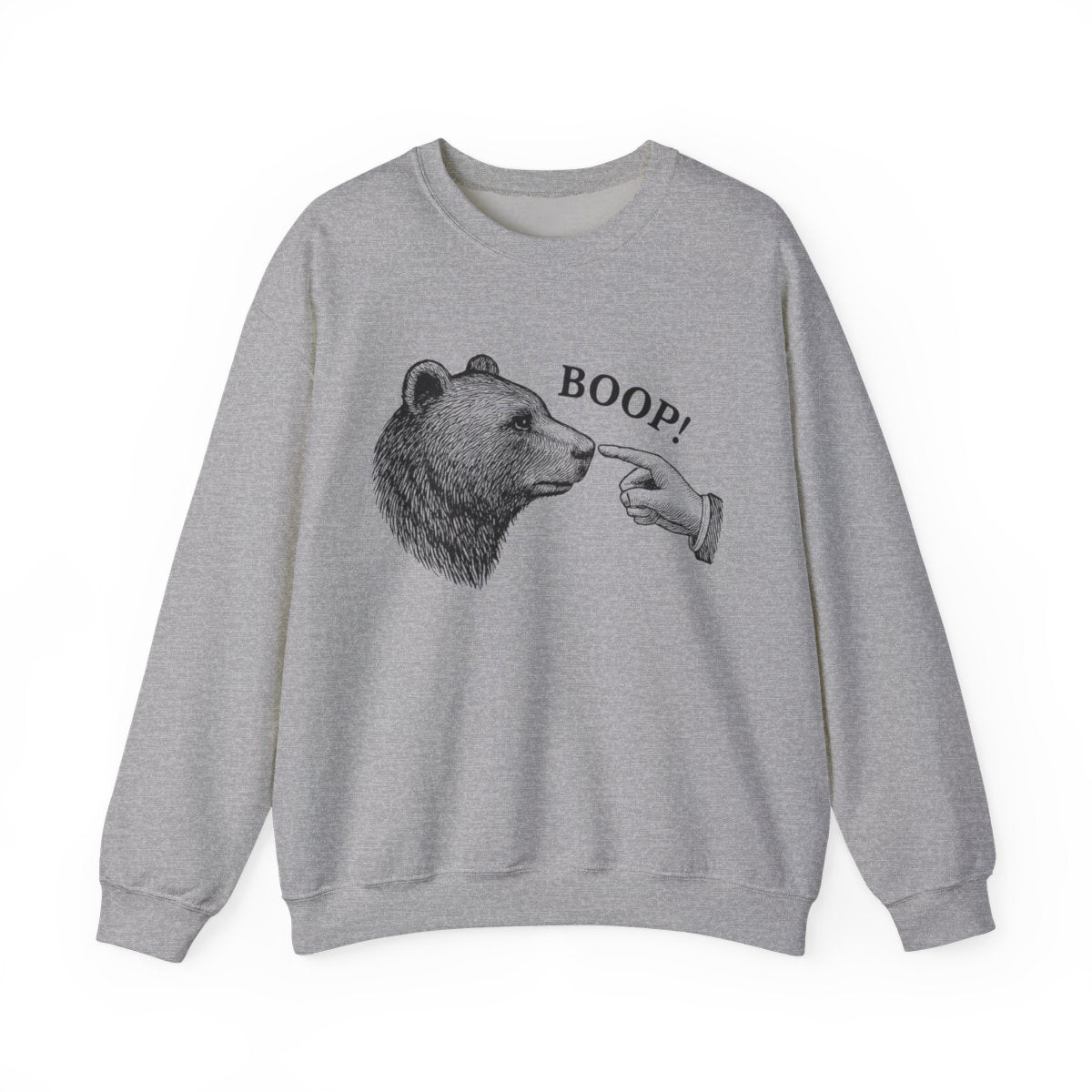Boop Bear Sweatshirt for Nature & Adventure Lovers - t425a25