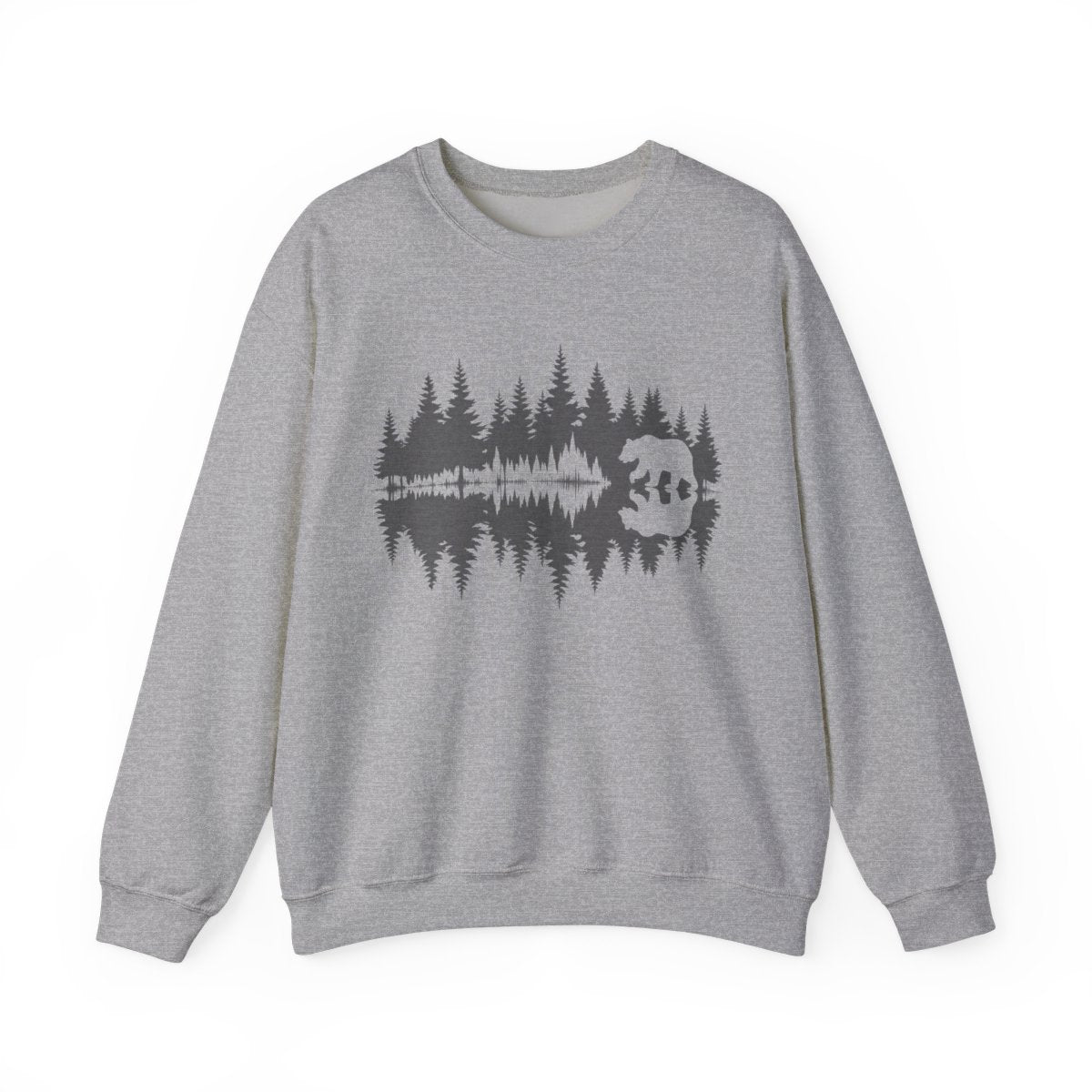 Bear Forest Soundwave Hiking Sweatshirt - t68a25