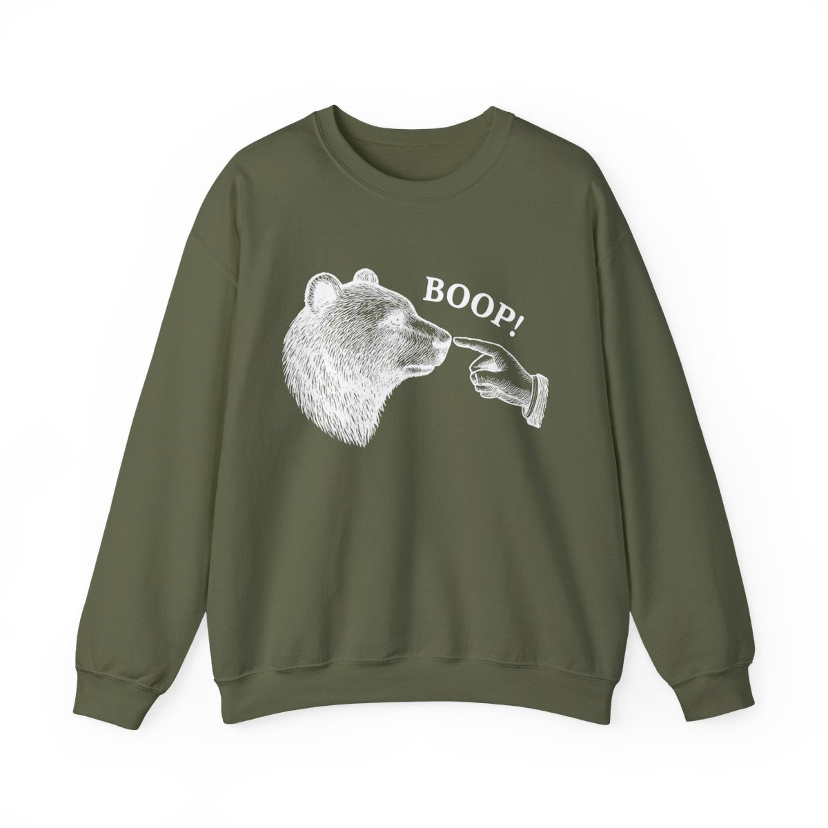 Boop Bear Sweatshirt for Nature & Adventure Lovers - t425a25