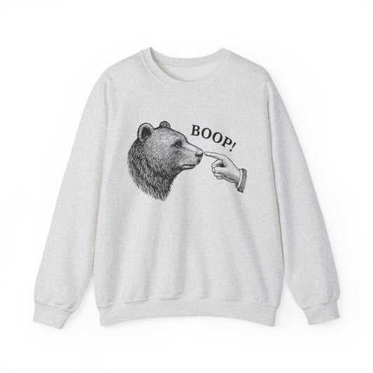 Boop Bear Sweatshirt for Nature & Adventure Lovers - t425a25