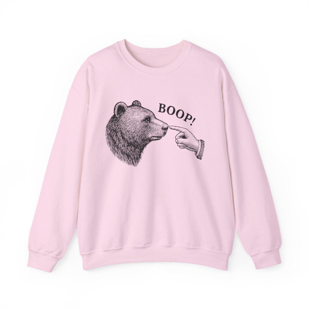 Boop Bear Sweatshirt for Nature & Adventure Lovers - t425a25
