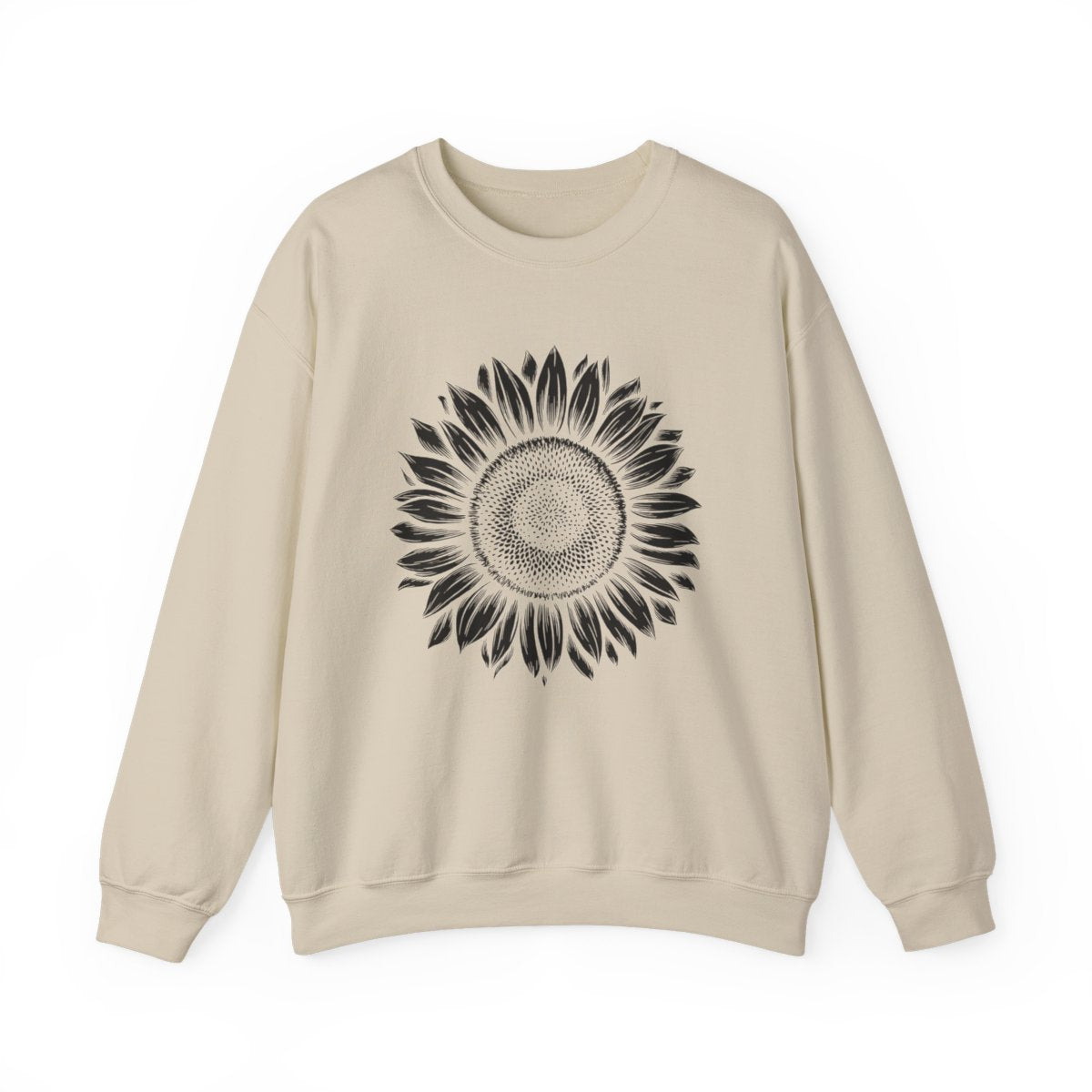 Sunflower Sweatshirt - Floral Nature Gift for Women - t81a25