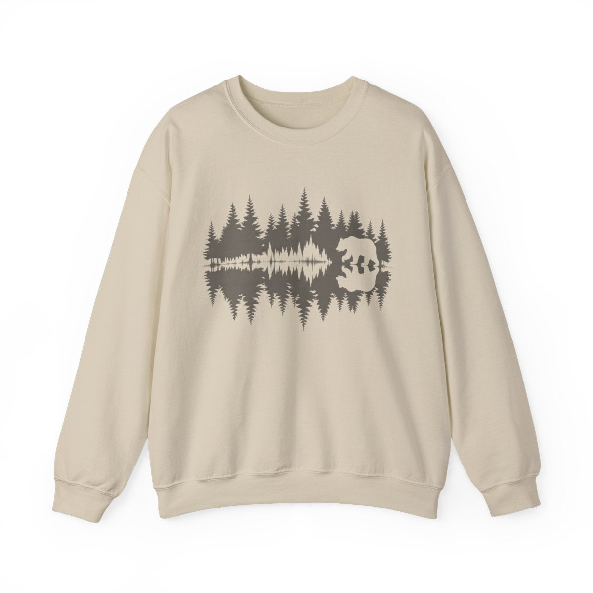 Bear Forest Soundwave Hiking Sweatshirt - t68a25