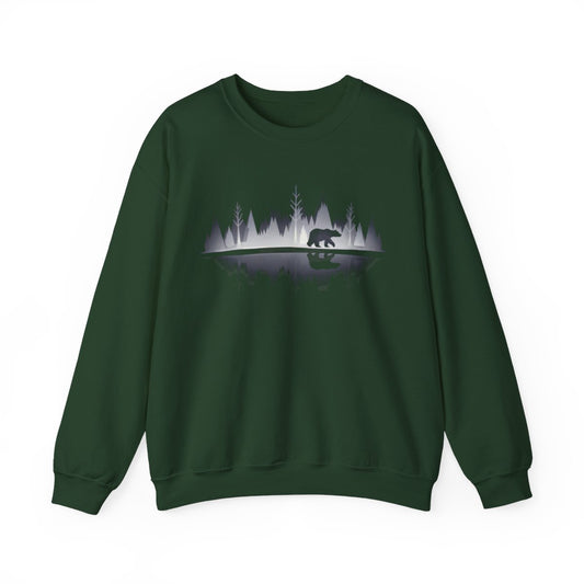 Bear Reflection Wilderness Sweatshirt - t67a25