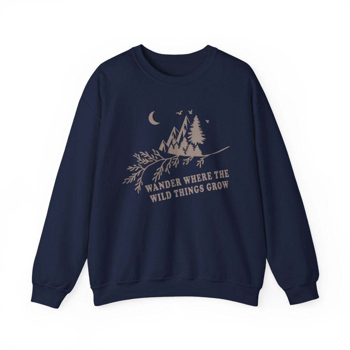 Wander Where the Wild Things Grow Hiking Sweatshirt - t83a25