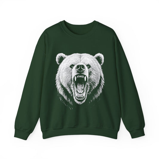 Roaring Bear Wilderness Sweatshirt - t441a25