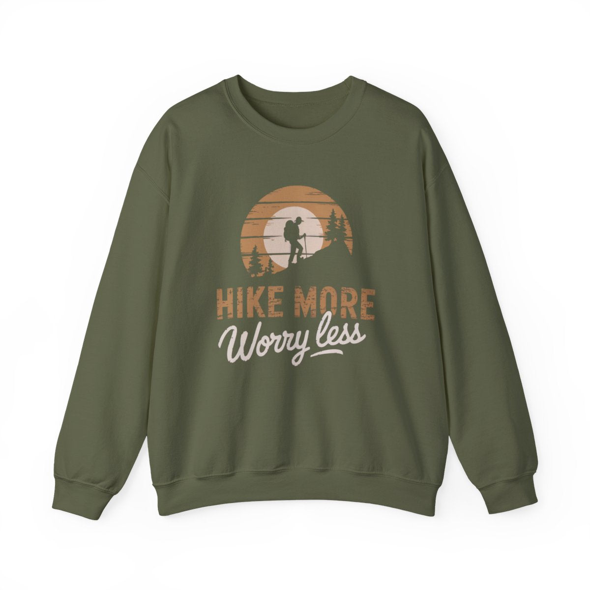 Hike More Worry Less Sweatshirt - t56a25