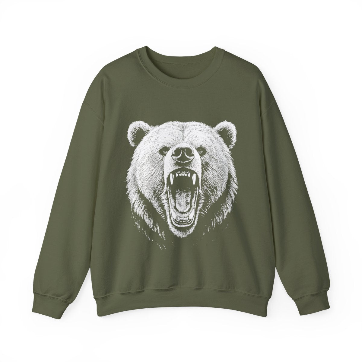 Roaring Bear Wilderness Sweatshirt - t441a25