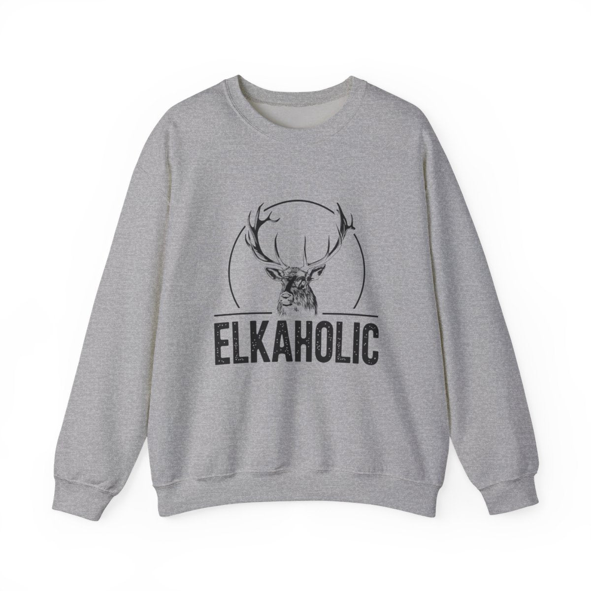 ElkAholic Funny Elk Hunter Sweater - t17a25