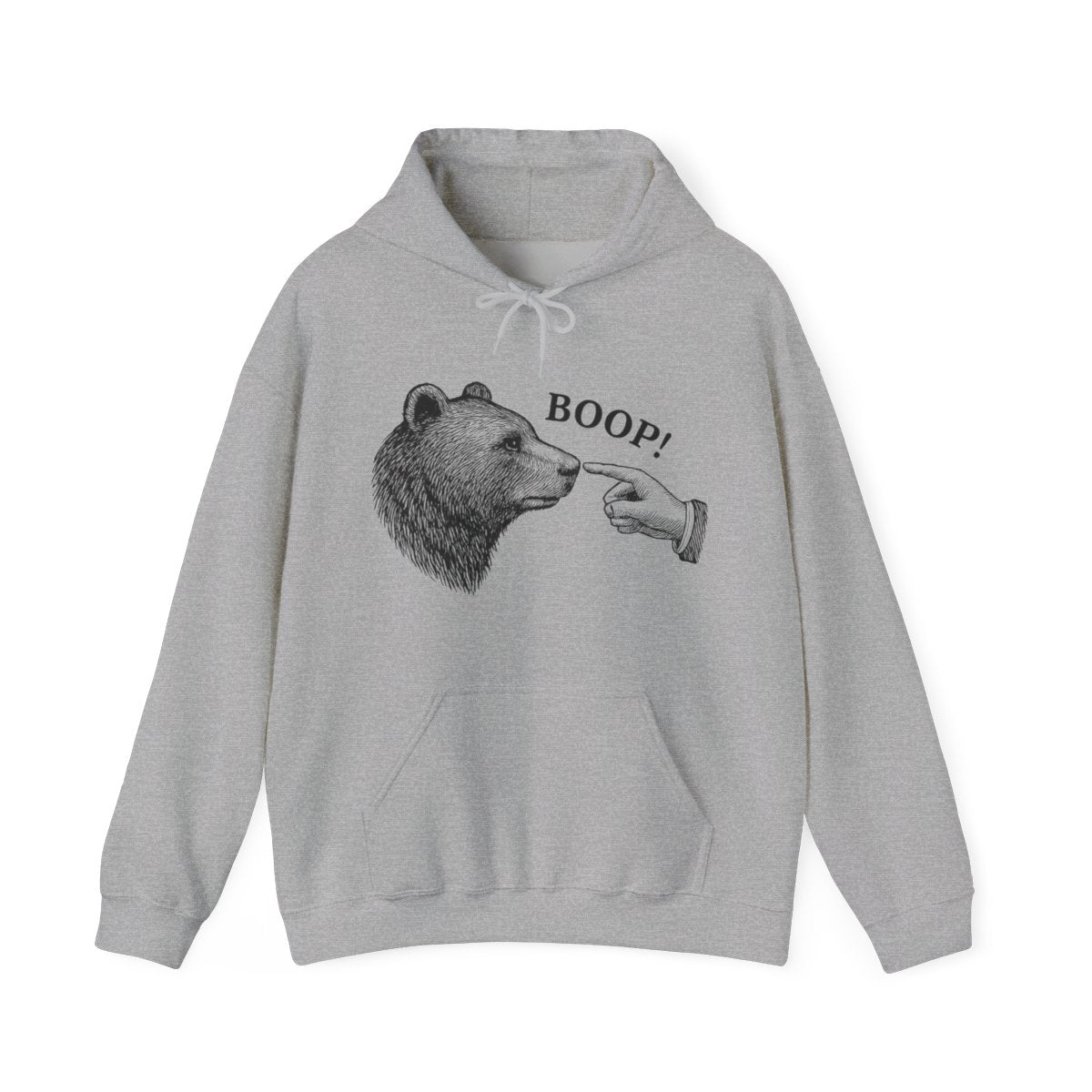 Boop Bear Hoodie for Outdoor & Wildlife Lovers - t425a25