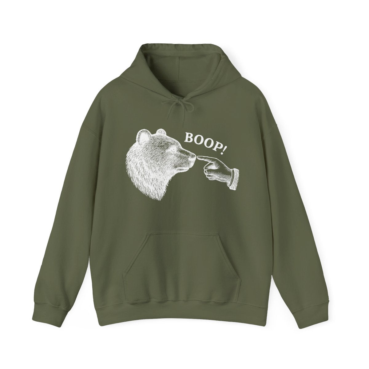 Boop Bear Hoodie for Outdoor & Wildlife Lovers - t425a25