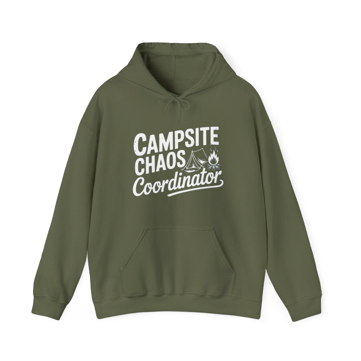 Campsite Chaos Coordinator Camping Hoodie - t246a25