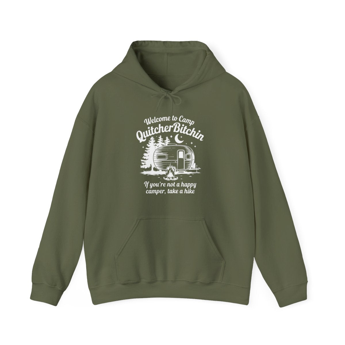Camp QuitcherBitchin Camping Hoodie - t135a25