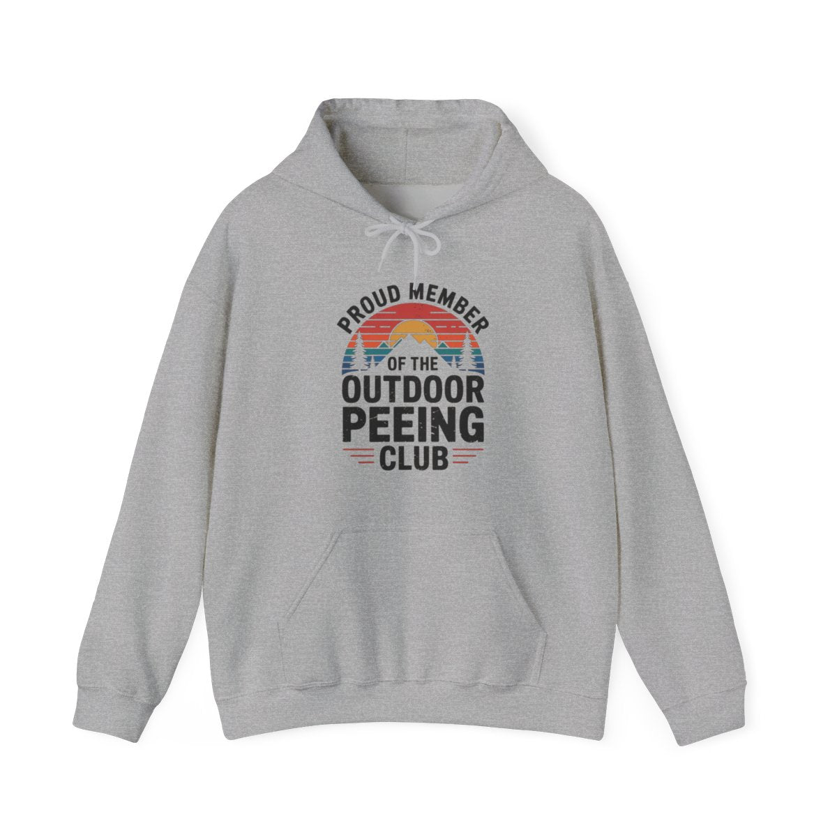 Outdoor Peeing Club Hiking Hoodie - t204a25