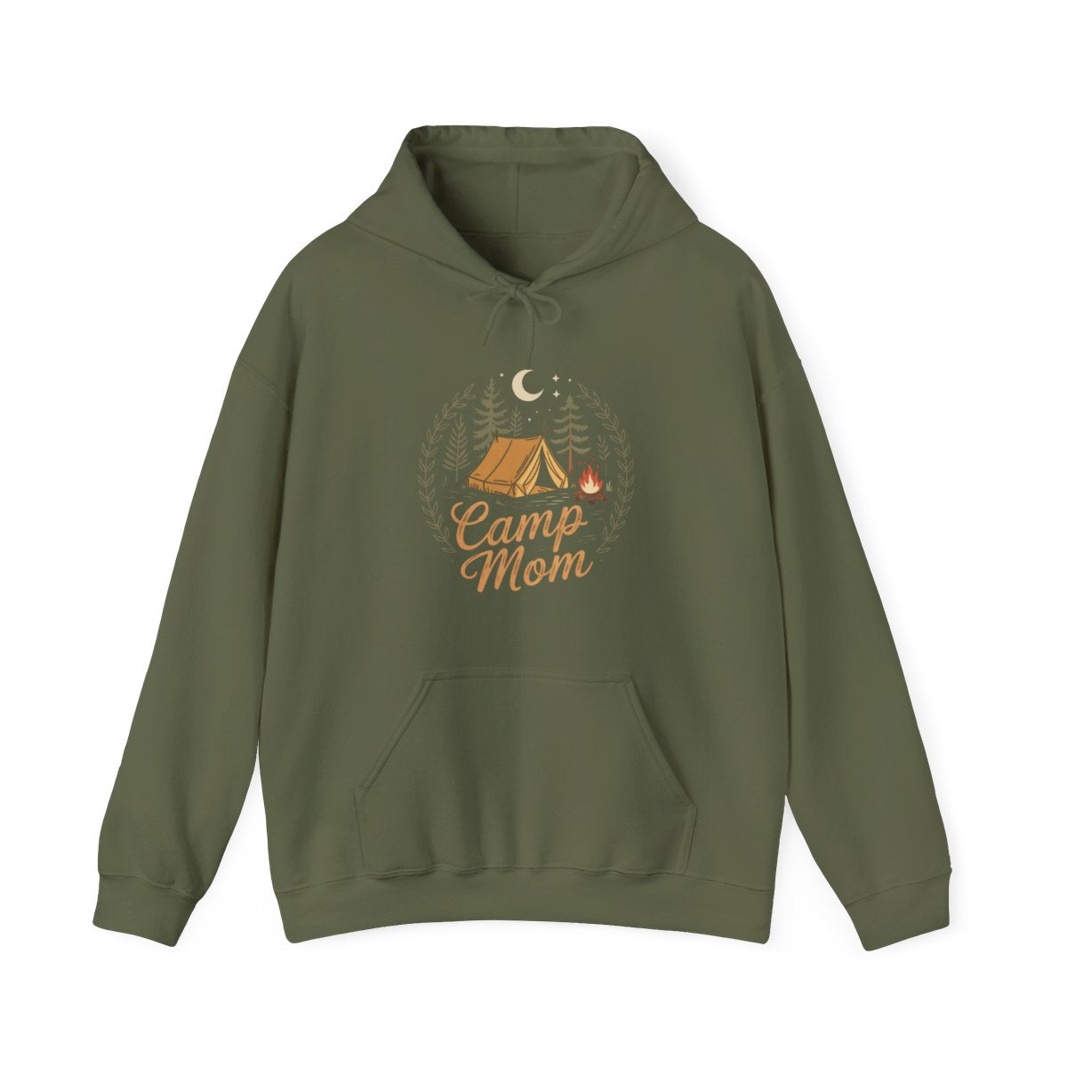Camp Mom Outdoor Camping Hoodie - t153a25