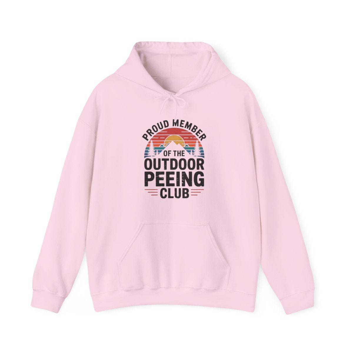 Outdoor Peeing Club Hiking Hoodie - t204a25