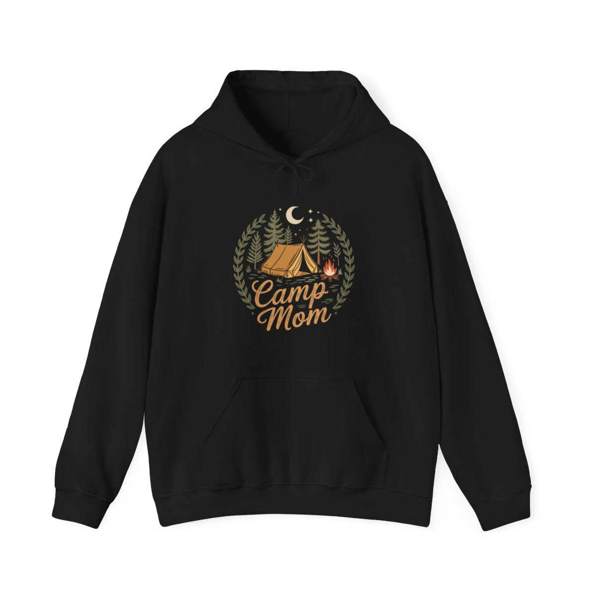 Camp Mom Outdoor Camping Hoodie - t153a25
