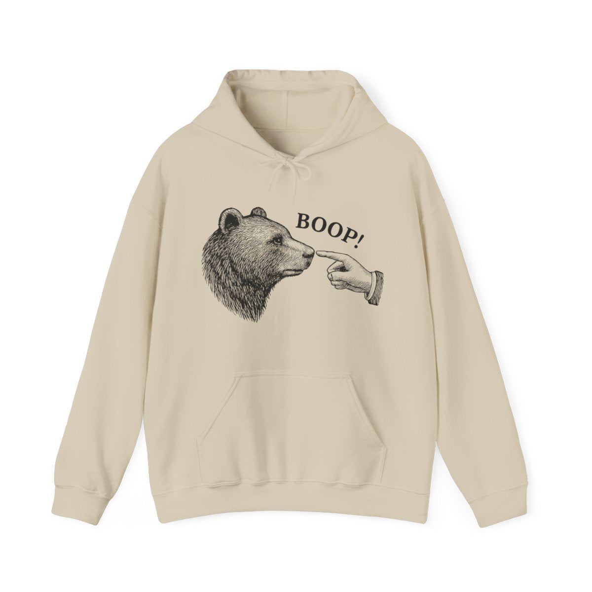 Boop Bear Hoodie for Outdoor & Wildlife Lovers - t425a25