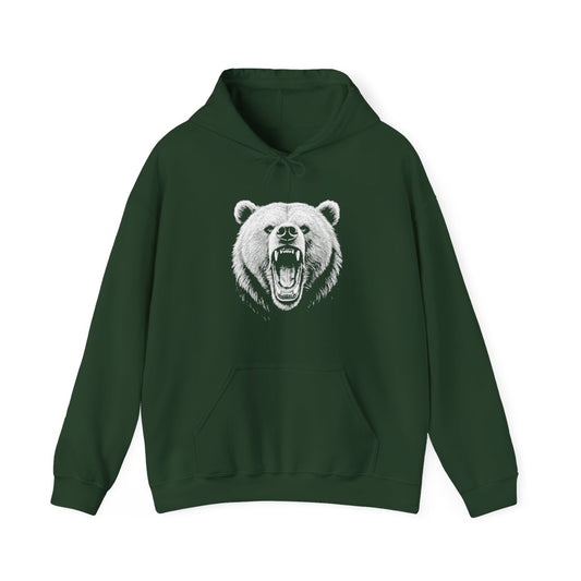 Roaring Bear Wilderness Hoodie - t441a25