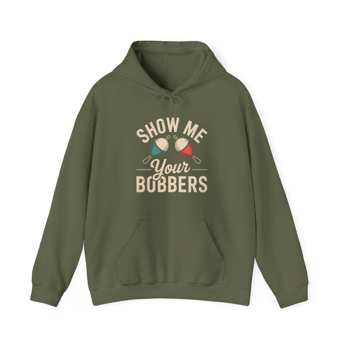 Show Me Your Bobbers Fishing Hoodie - t224a25