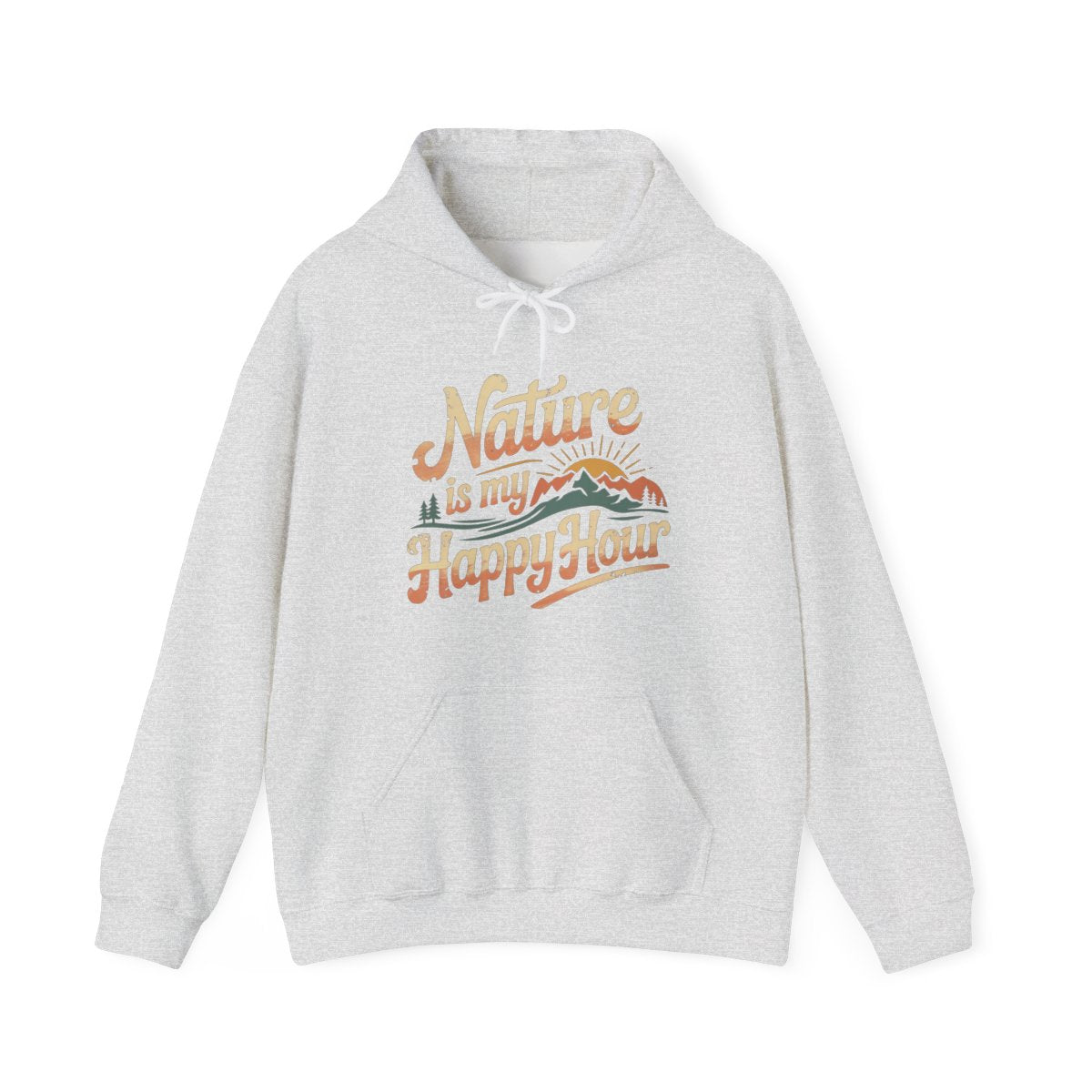 Nature Is My Happy Hour Camping Hoodie - t167a25